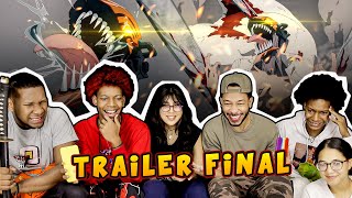 CHAINSAW MAN quotTrailer Finalquot Reacción  ESTO ES UNA LOCURA [upl. by Adianes]