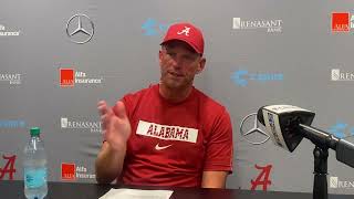 Alabama Head Coach Kalen DeBoer Postgame Press Conference after Vanderbilt Loss [upl. by Cheadle322]