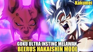 Pertarungan sengit goku Vs Beerus mode terkuat nya  kakumei part 1 [upl. by Bridgette101]