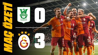 📺 Geniş Özet  NK Olimpija Ljubljana 03 Galatasaray UCL [upl. by Airpal]