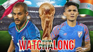 Kuwait vs India World Cup qualifiers 2026  LIVE WATCHALONG [upl. by Blaire]