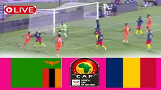 🔴Live Match Zambia vs Chad  Streaming Africa Cup of Nations GroupStage Qualification 20242025 [upl. by Pomcroy]