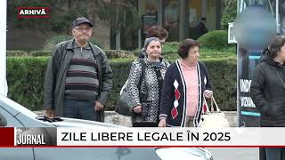 ZILE LIBERE LEGALE ÎN 2025 [upl. by Mecke384]