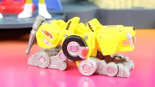 Power Rangers Imaginext Battle Armor Sabretooth Zord amp Dragon zord Destroy Aliens [upl. by Nassir]