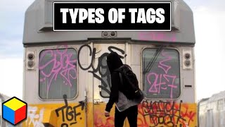 5 Types of Graffiti Tags [upl. by Asor790]