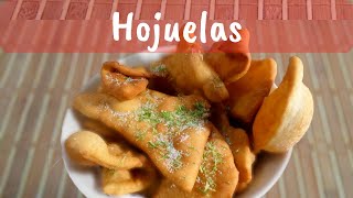 Como hacer HOJUELAS Hojaldras  Receta hojuelas [upl. by Shirah61]