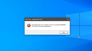 Fix The Application Was Unable to Start Correctly 0xc0000906 Error [upl. by Johann]