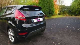 Ford Fiesta 16 Zetec Stainless Steel Cat Back Exhaust System [upl. by Nagram]