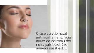 Clip nasal antironflement Snore Stopper  vivremieuxcom [upl. by Jaddan382]