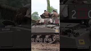 British Army Sherman Firefly tank returns to the Omaha Beach Normandy ww2 tank history [upl. by Inavoig]