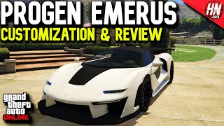 Progen Emerus Customization amp Review  GTA Online [upl. by Miett635]