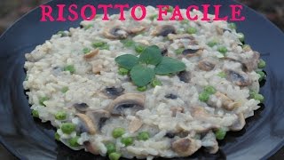 Risotto aux champignons super facile et rapide Vegan HCLF  Sel [upl. by Auohc]