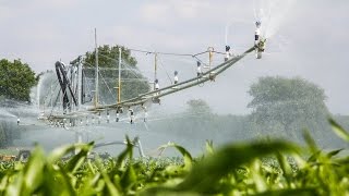 Irrigation with Bauer E51 xl and 66 meter boom [upl. by Conny]