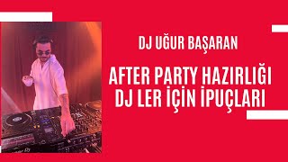 After Party Hazırlığı  Dj ler için ipuçları  CDJ 3000 Link cdj3000 afterparty djeğitimi [upl. by Ennaeilsel]