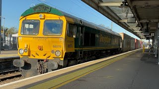 66570 4L85 Tinsley  Felixstowe 241024 [upl. by Ahseenyt]