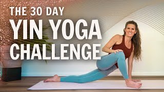 Intro  The 30 Day Yin Yoga Challenge [upl. by Sophy]