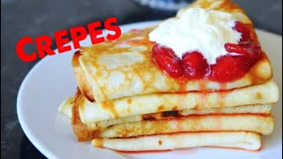 Crepes blintzes recipe russian cooking блины [upl. by Durkin376]