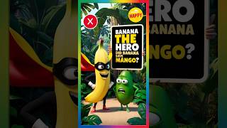 Banana Saves Mango  A Fun Kids Song about Friendship  PART 1 [upl. by Yelreveb]