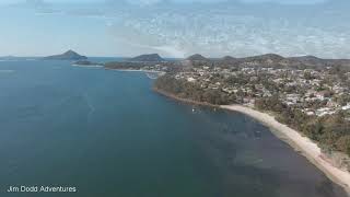 Bagnalls Beach Nelson Bay By Drone 30th June 2019 [upl. by Jp]