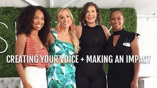 SIMPLY LA 2017 Creating Your Voice amp Making Your Impact Panel [upl. by Alit]