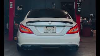 Mercedes CLS 63 amg Wesitec Stage 2  Exhaust sound Acceleration 🔥 [upl. by Sclater]