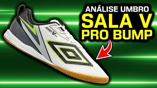 Uma SPEED BOOT para FUTSAL 😮  Análise chuteira futsal Umbro Sala V Pro Bump [upl. by Arimahs229]