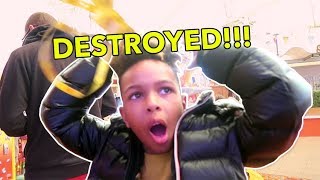 DESTROYED BY ROMELLO  Tekkerz Kid Holiday vlog part 2 [upl. by Antoine915]