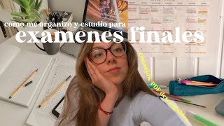 cómo organizarse y estudiar para exámenes finales  PDF descargables consejos [upl. by Nitaj]