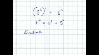 Advanced laws of indices [upl. by Liauqram]