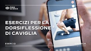 Esercizi Dorsiflessione Caviglia [upl. by Eentroc]