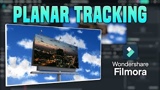 PERFEKTE Werbevideos mit KI ERSTELLEN  Filmora 14 Planar Tracker Flächenverfolgung [upl. by Jacey814]