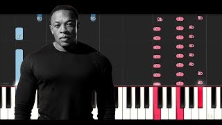 Dr Dre  Still Dre EASY Piano Tutorial [upl. by Ranite602]