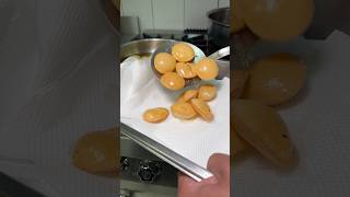 Making paani puri puris from scratch 😍 food qatarfood qatarfoodies panipuri indianstreetfood [upl. by Ahtekahs]