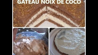 ČOKO KOKOS TORTA  GATEAU NOIX DE COCO [upl. by Barbey945]