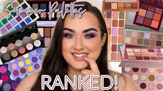 RANKING SUMMER PALETTE RELEASES FROM WORST TO BEST ✨ [upl. by Itaws304]