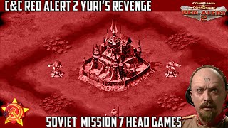 CampC RED ALERT 2 Yuris Revenge  FINAL Soviet Mission 7 HEAD GAMES [upl. by Siuraj]