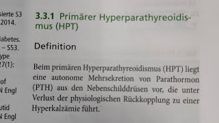 Facharztprüfung Innere Medizin primärer Hyperparathyreoidismus [upl. by Llednohs924]