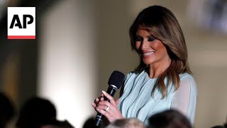 Melania Trump calls husbands survival of assassination attempts miracles [upl. by Ycrad]