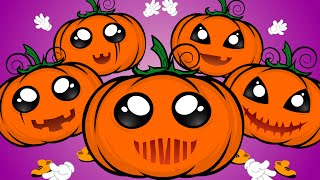 Five Little Pumpkins  Nursery Rhymes  English Song [upl. by Keemahs]