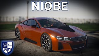 Ubermacht Niobe  Customization Options amp Test  Drive GTA Online [upl. by Lesab]