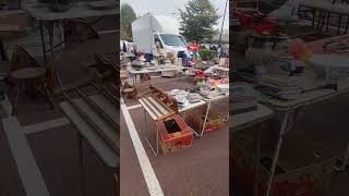 Marché aux puces de la ville de Tournai Belgiqueverakrus5683 [upl. by Bambie]