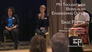 EP  Sage Freter  Thoughts on Being in an Engineering Office  Expertise Project [upl. by Anned]