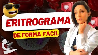 Eritrograma Interpretação Fácil  Hematologia básica biologia biomedicina farmacia [upl. by Karlow]