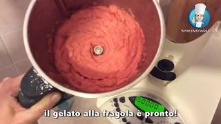 Gelato veloce alla fragola Bimby [upl. by Ahsenac563]