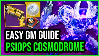 EASY Psiops Battleground Cosmodrome GM Nightfall Guide [upl. by Eiruam]