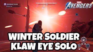 Winter Soldier Solo Discordant Sound Raid Zawavari Klaw Eye  Marvels Avengers [upl. by Berglund]