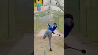 One to one session with side arm guess the speed foryou circktlovers viralvideo cricketfans [upl. by Berkman612]