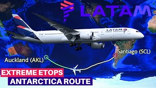 LATAM BOEING 7879 Economy  Santiago  Auckland  Flight Review [upl. by Ashwell]