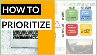 How to Prioritize Tasks Effectively GET THINGS DONE ✔ [upl. by Dine563]