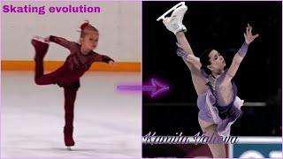 Kamila Valieva камила Валиева  Skating evolution 20102022 [upl. by Phyllis961]